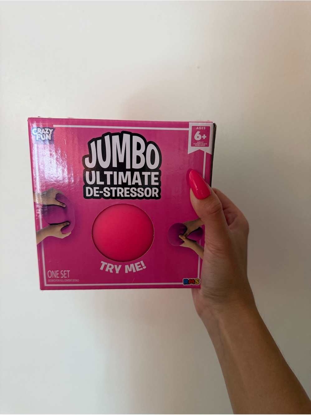 💗 Jumbo De-Stressor Ball Squishy